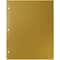 JAM Paper Laminated 2-Pocket Glossy 3-Hole Punch School Folders, 6ct.